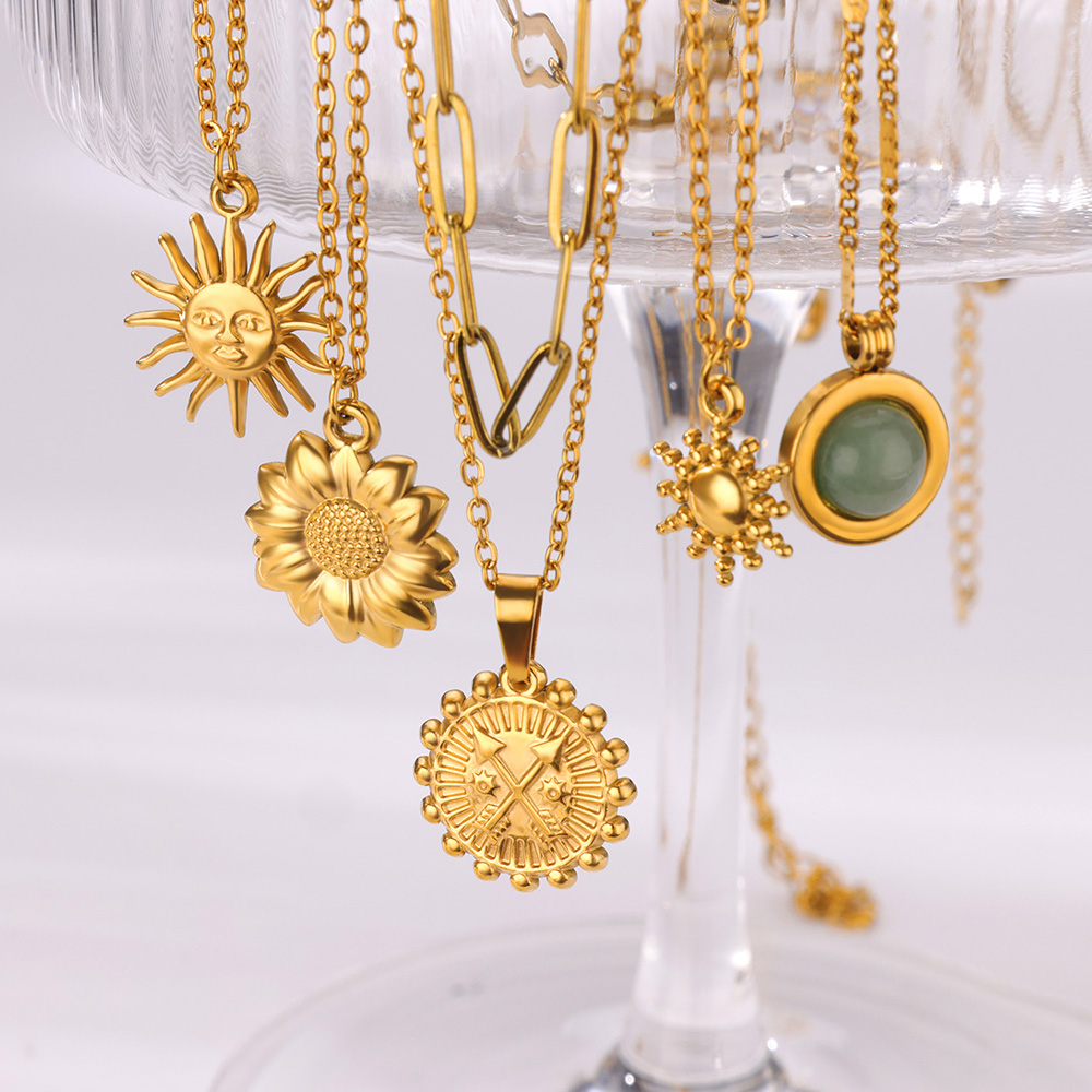 Paslanmaz Çelik Geometrik Koly - Birth Flower Necklace incelemesi ve fiyatı
